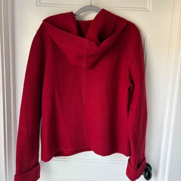 Comfy and cute 100% wool hooded sweater - Picture 2 of 3